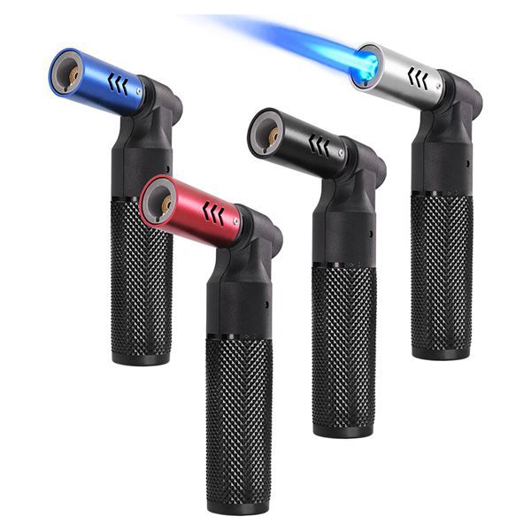 Jewelry Making Torch - 正直な防風キッチン調理用スプレーガン、トーチブルーフレームジェットガスライター、ターボジュエリー溶接シガーライター、トーチライター