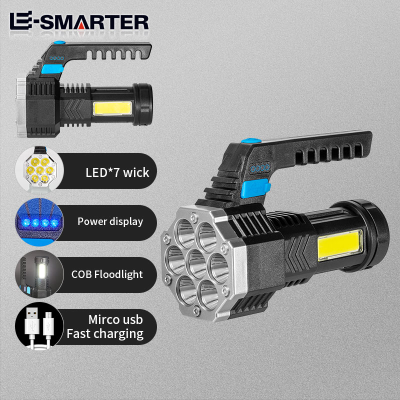 Jewelry Making Torch - ハイパワー LED 懐中電灯キャンプトーチ 7 ランプビーズと COB