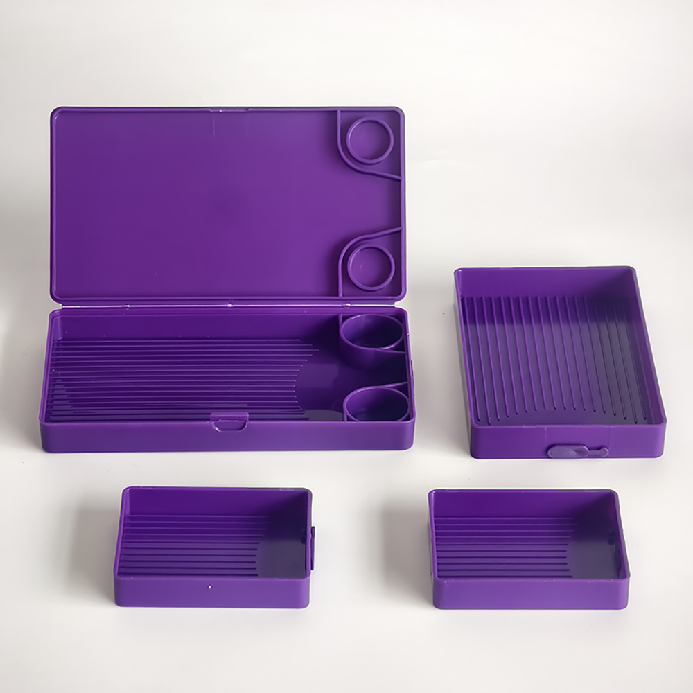 蓋付きダイヤモンドペインティングトレイ、積み重ね可能な収納樹 - Bead Organizer Tray のレビューと価格