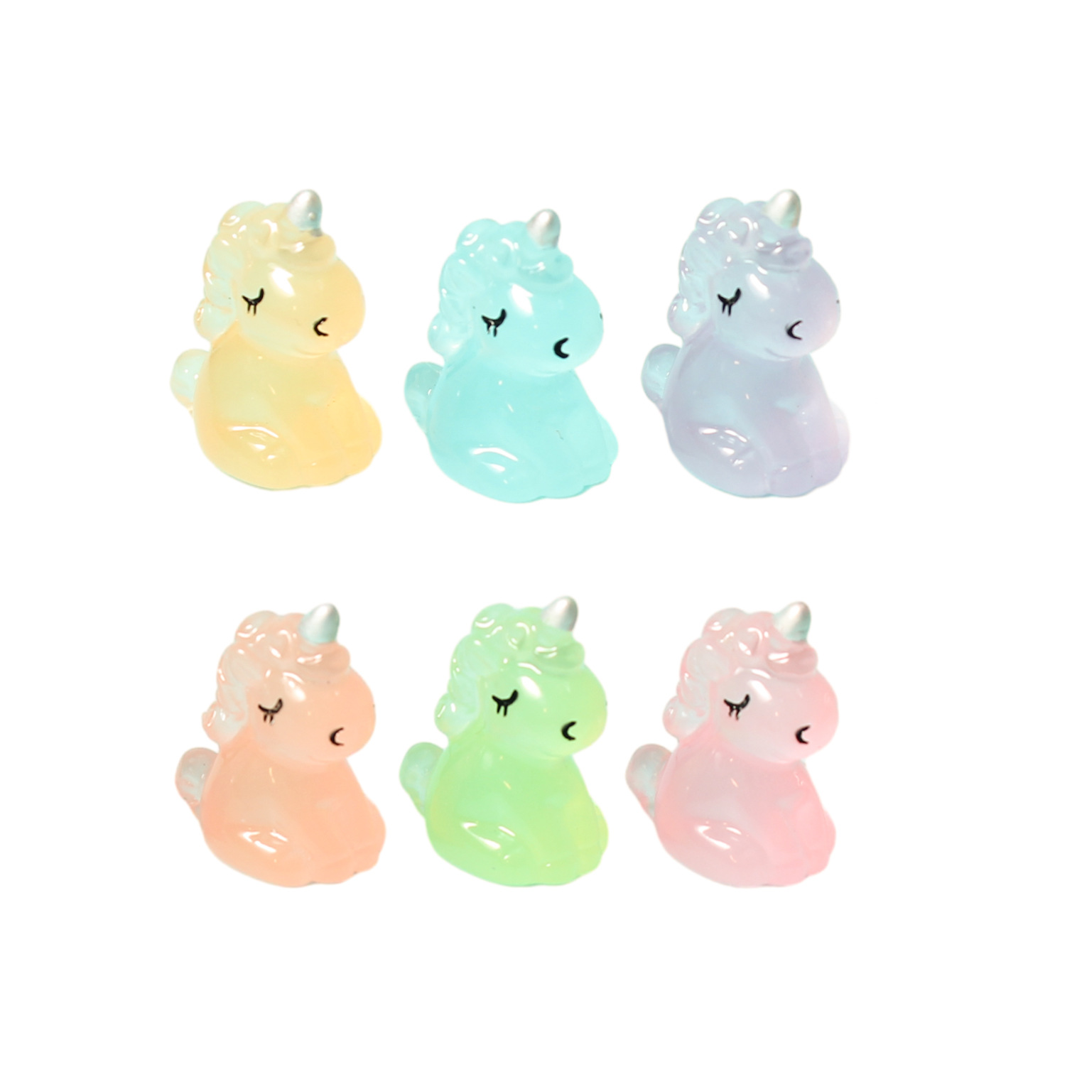 10 個かわいいかわいい発光 3D ユニコーン馬チャーム動物 - Jewelry Making For 5 Year Old のレビューと価格