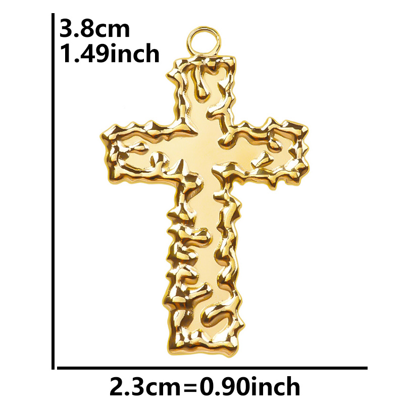 ステンレス鋼のクロスペンダント,色のペンダント,ファッショナ - Jewelry Making For Seniors のレビューと価格