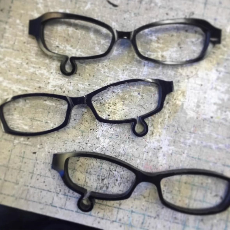 アニメ Y2K コスプレメガネレンズなしユニセックスティアド - Jewelry Making Glasses のレビューと価格