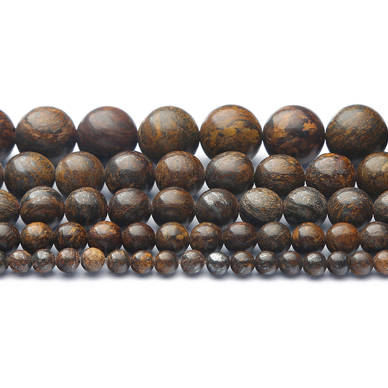 6 8 10mm天然石グレーマーブルラウンドルーススペーサー - Jewelry Making Stones のレビューと価格