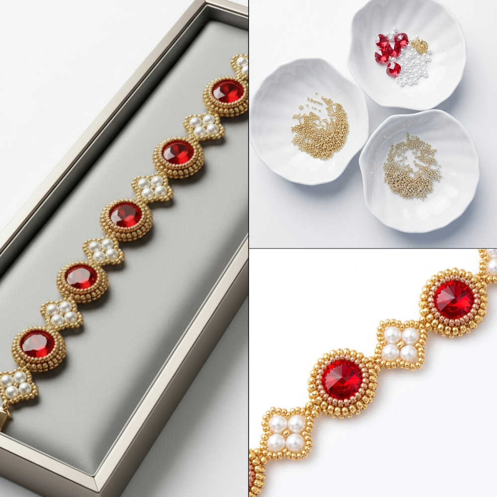 大人向けDIYジュエリーブレスレット作成キット - 高品質ビ - Jewelry Making Party For Adults のレビューと価格