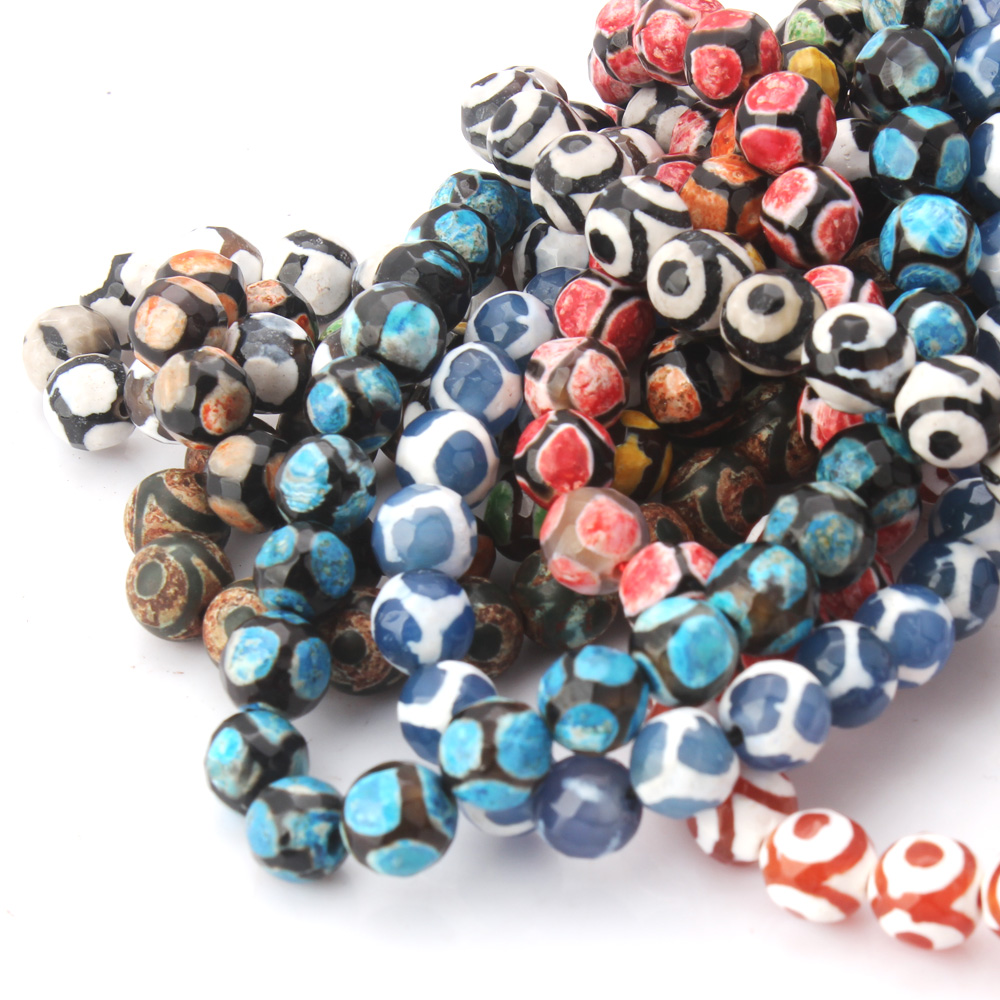 8 ミリメートル/ストリング天然石ファセット瑪瑙ラウンドビー - Jewelry Making Stones のレビューと価格