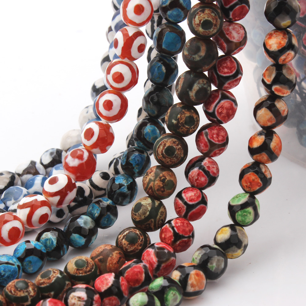 8 ミリメートル/ストリング天然石ファセット瑪瑙ラウンドビー - Jewelry Making Stones のレビューと価格