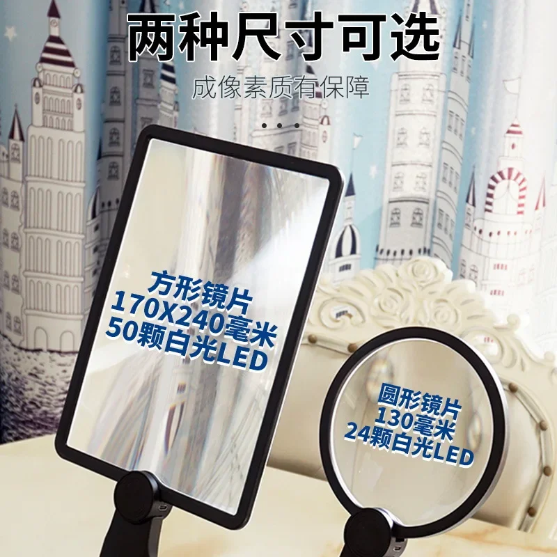 ユーザーフレンドリーなLED拡大鏡：首掛け、手持ち＆卓上両用 - Jewelry Making For Seniors のレビューと価格