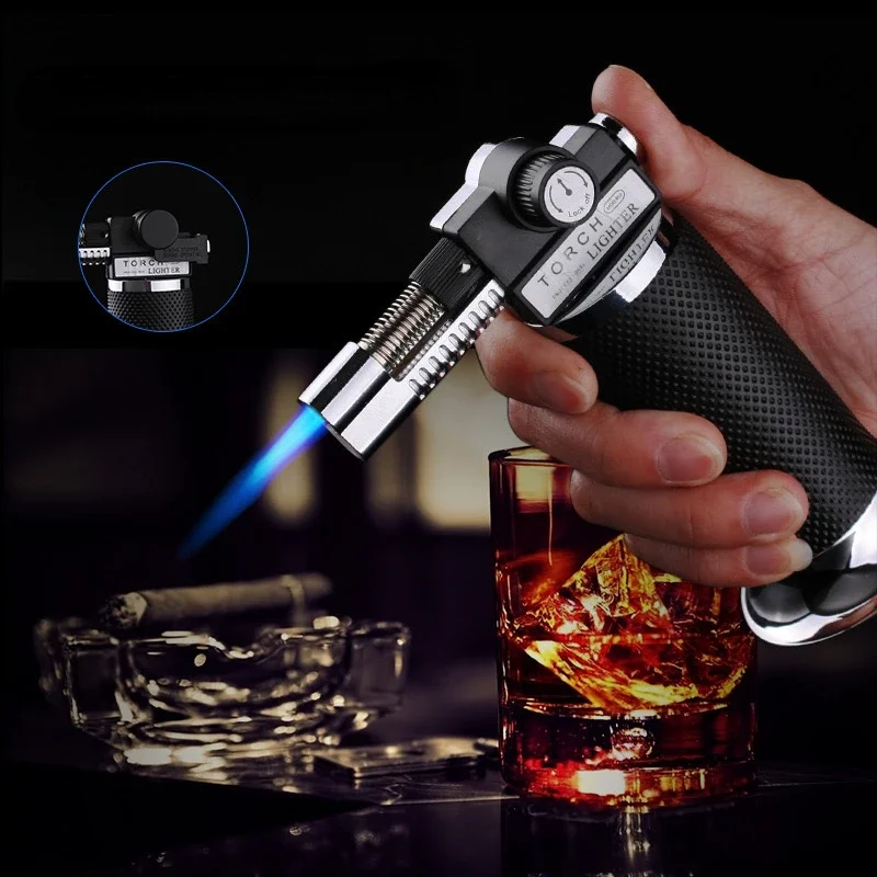 ガスライター防風バーベキューキッチン調理大容量トーチタービン - Jewelry Making Torch のレビューと価格