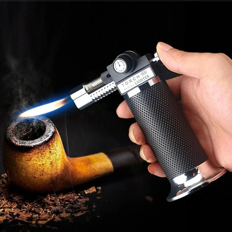 ガスライター防風バーベキューキッチン調理大容量トーチタービン - Jewelry Making Torch のレビューと価格