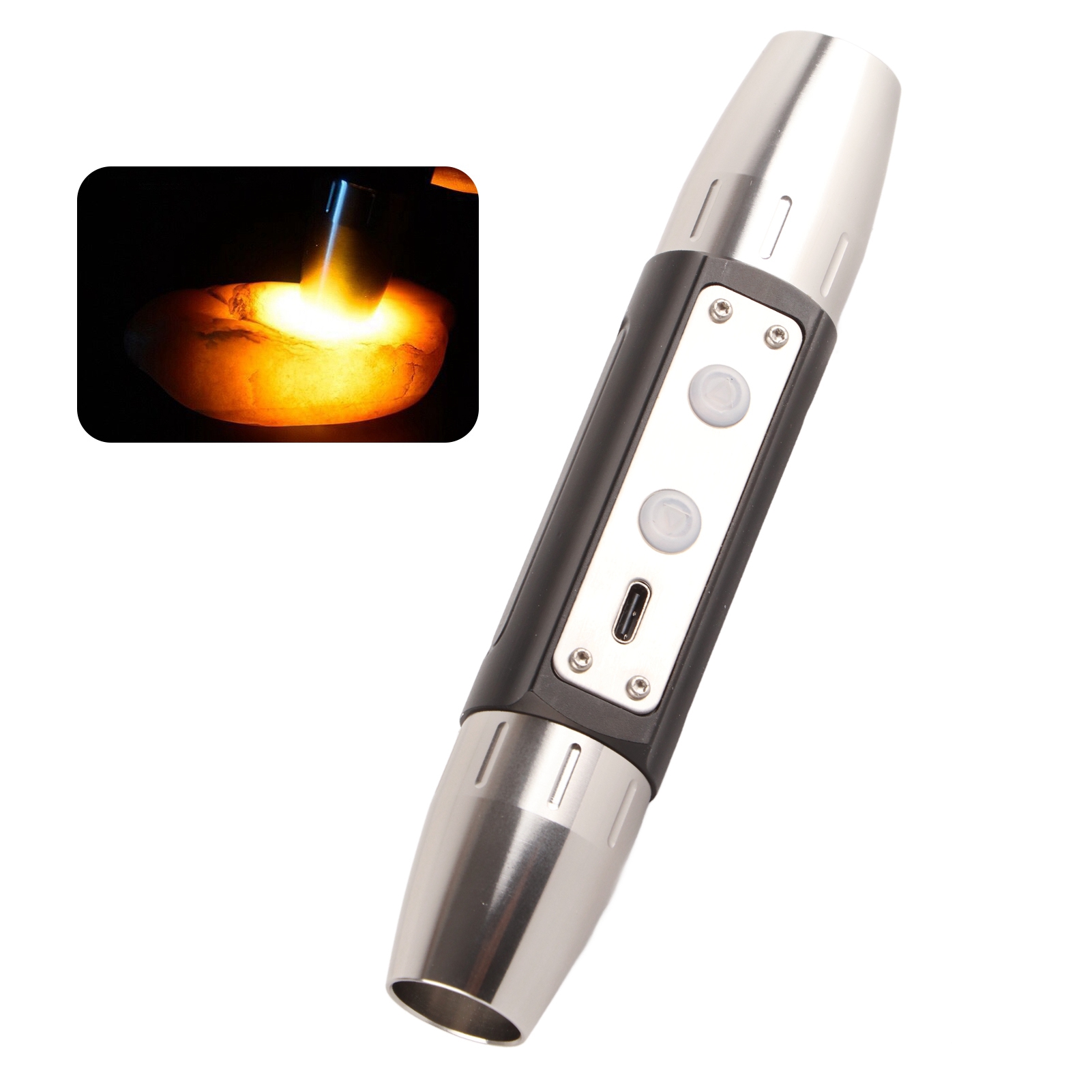 プロフェッショナル翡翠識別トーチ白/黄/赤/UV365/UV - Jewelry Making Torch のレビューと価格