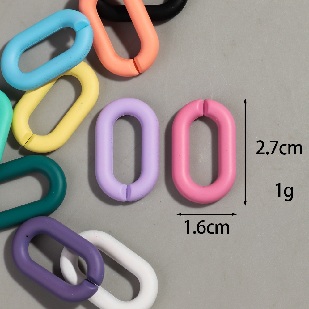 20 個アクリル 16 × 27 ミリメートルカラフルなオー - Jewelry Making Glasses のレビューと価格