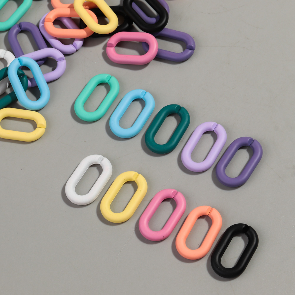 20 個アクリル 16 × 27 ミリメートルカラフルなオー - Jewelry Making Glasses のレビューと価格