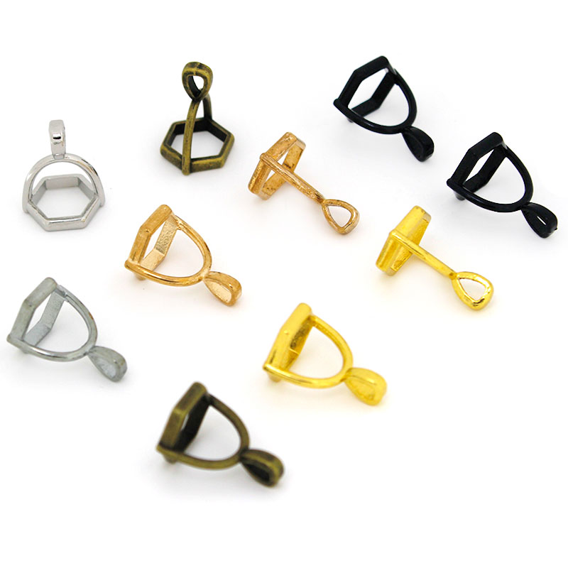 20 個六角形の宝石キャップ天然石クリスタル柱ペンダントキャ - Jewelry Making Stones のレビューと価格