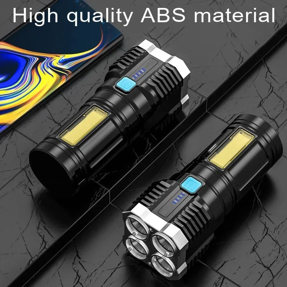 ハイパワー LED 懐中電灯キャンプトーチ 4 ランプビーズ - Jewelry Making Torch のレビューと価格