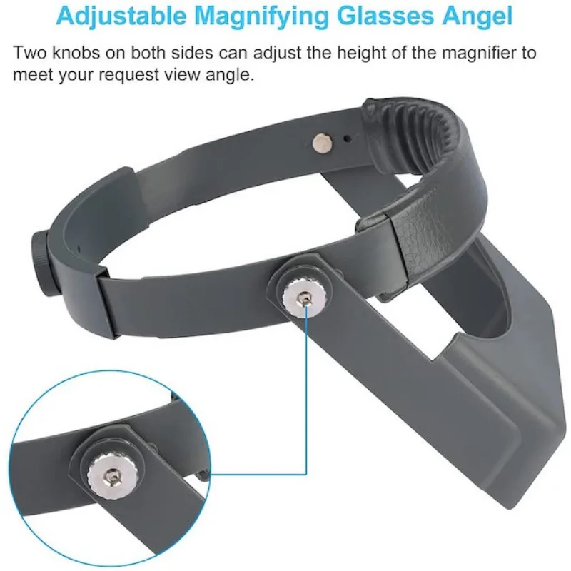 Tungfull ヘッドバンド拡大鏡ヘッドマウントハンズフリ - Jewelry Making Glasses のレビューと価格