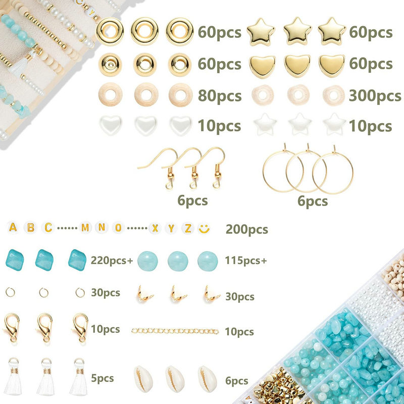 ジュエリー作成用品キット天然石ビーズ不規則な天然石 DIY  - Jewelry Making Party For Adults のレビューと価格