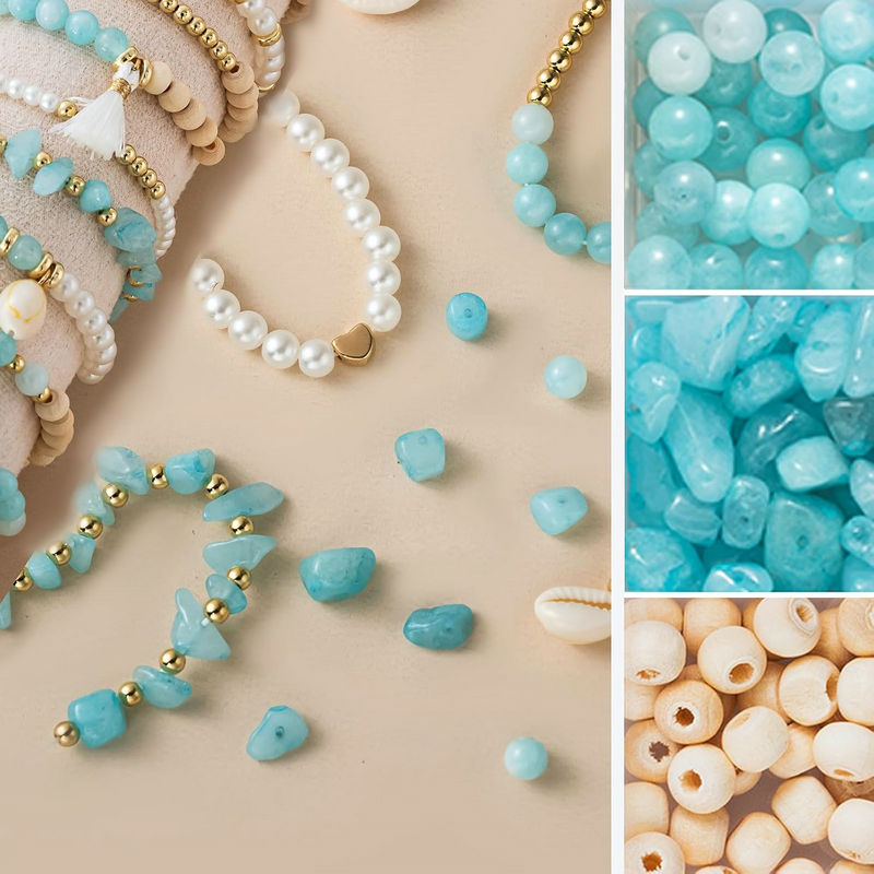 ジュエリー作成用品キット天然石ビーズ不規則な天然石 DIY  - Jewelry Making Party For Adults のレビューと価格