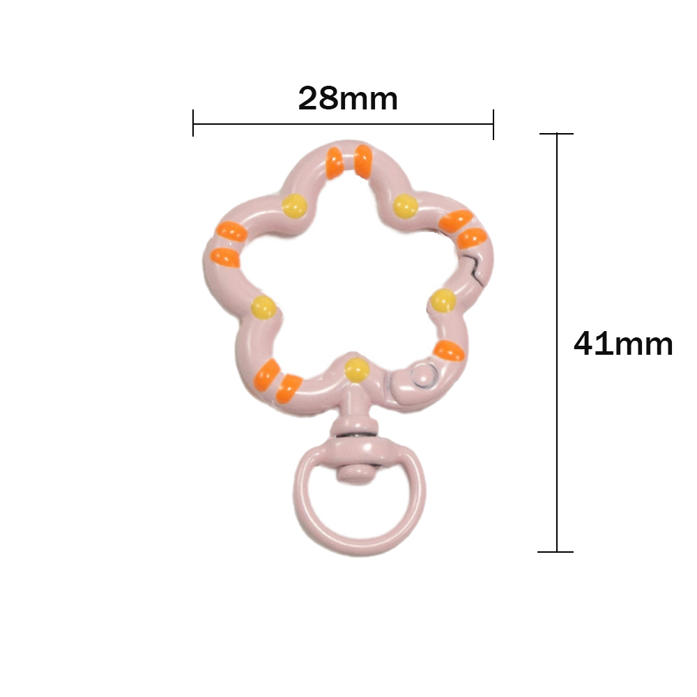 5 個フラワーメタルロブスター爪クラスプスイベルストラップト - Jewelry Making Basics のレビューと価格