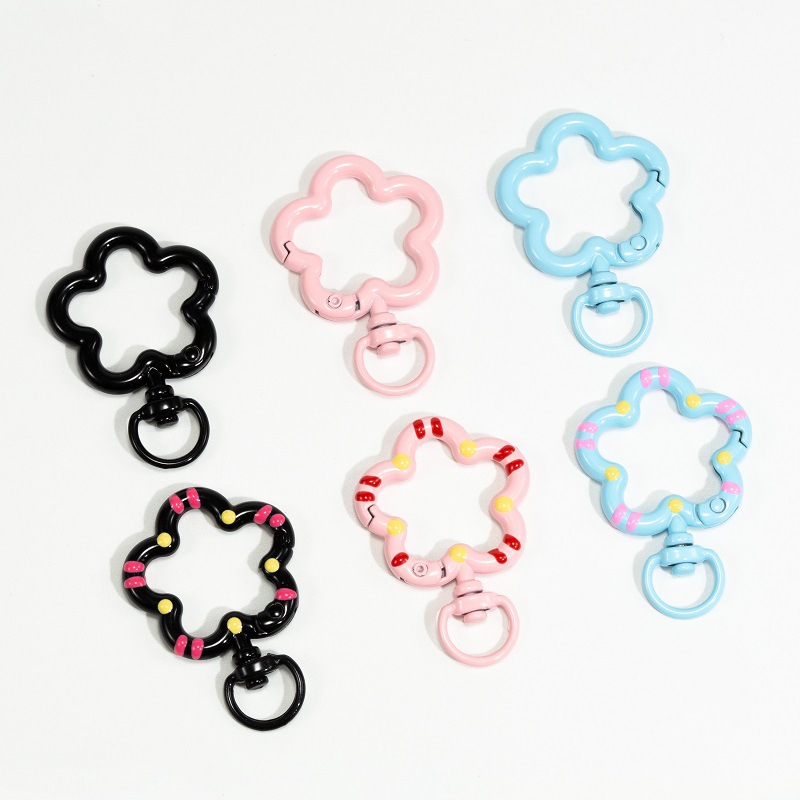 5 個フラワーメタルロブスター爪クラスプスイベルストラップト - Jewelry Making Basics のレビューと価格