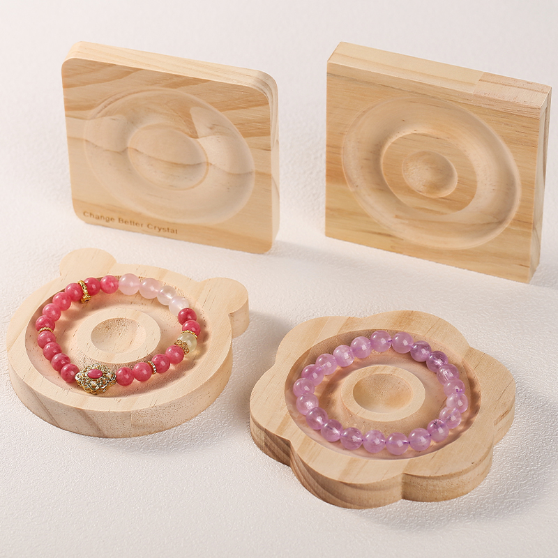 1Pc DIY 天然木製ビーズデザインボードジュエリー作成に - Jewelry Making Basics のレビューと価格