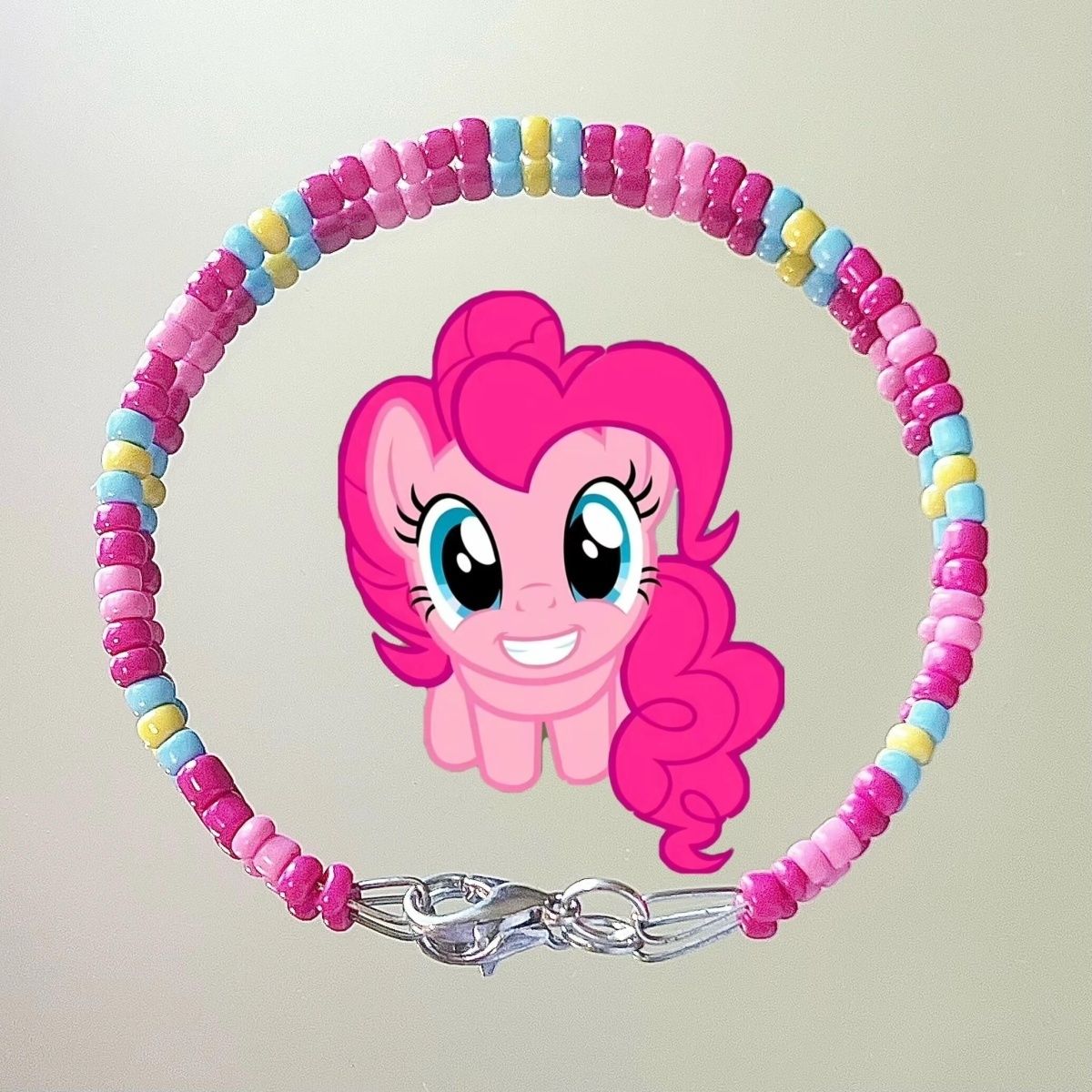 マイリトルポニー カラフルなライスビーズブレスレット、カラフ - Jewelry Making Accessories のレビューと価格