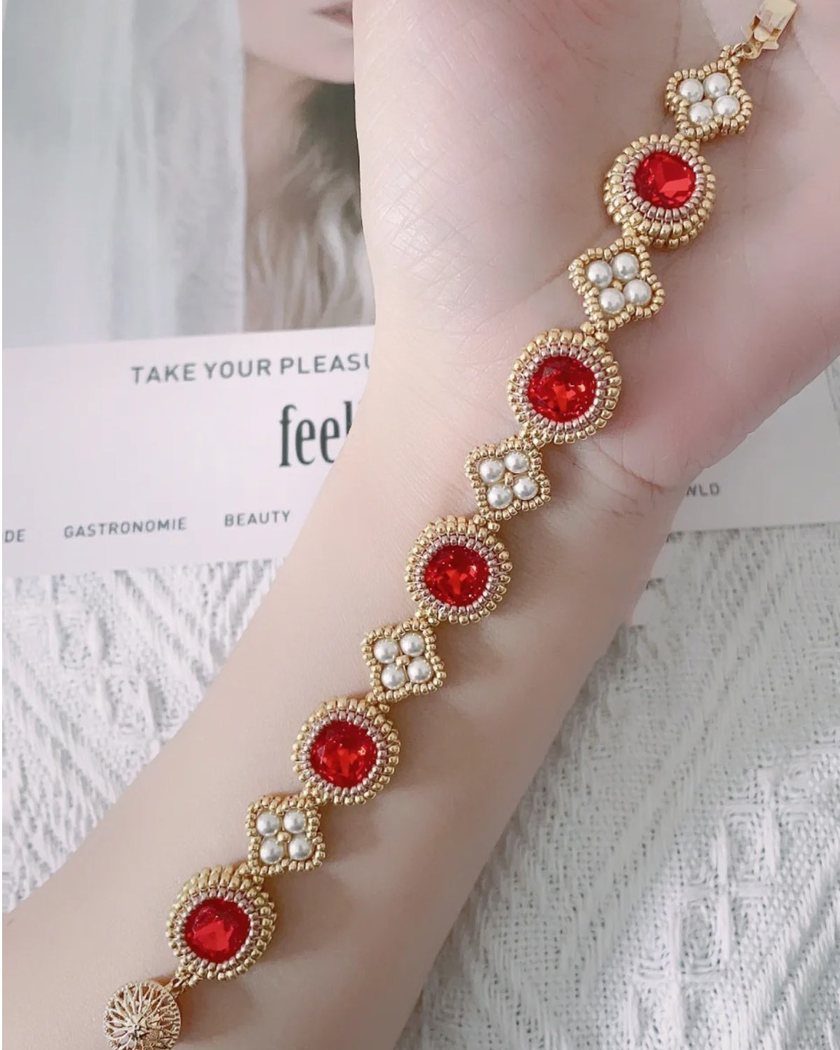 大人向けDIYジュエリーブレスレット作成キット - 高品質ビ - Jewelry Making Party For Adults のレビューと価格