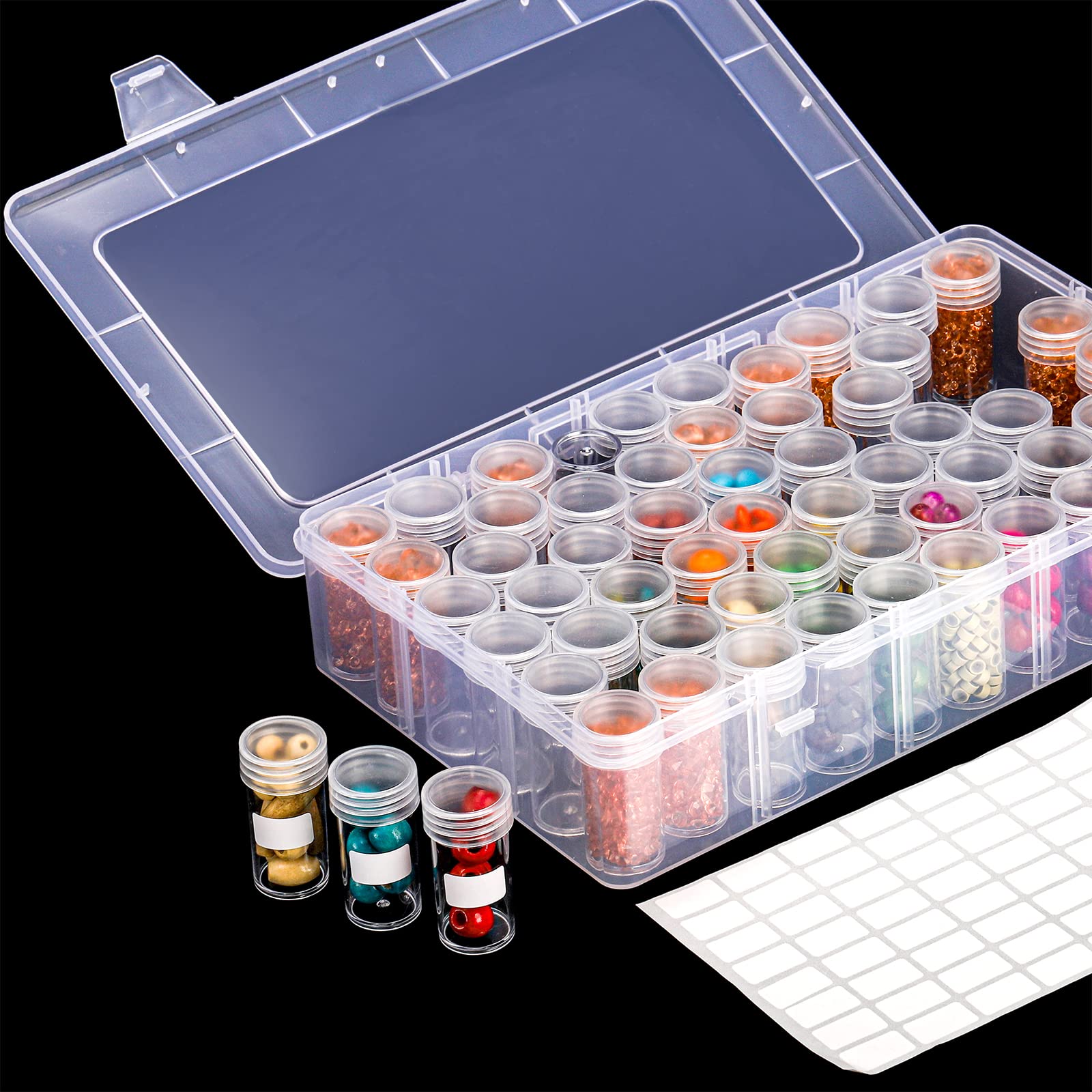 1pc 24/30//38/60 スロットプラスチック収納ボ - Bead Organizer Tray のレビューと価格