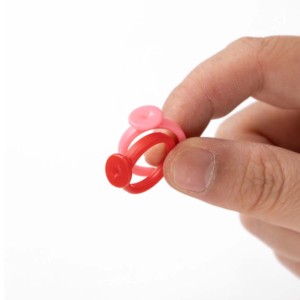 100 個透明プラスチック調節可能なリングベース小さな赤ちゃ - Jewelry Making For 5 Year Old のレビューと価格