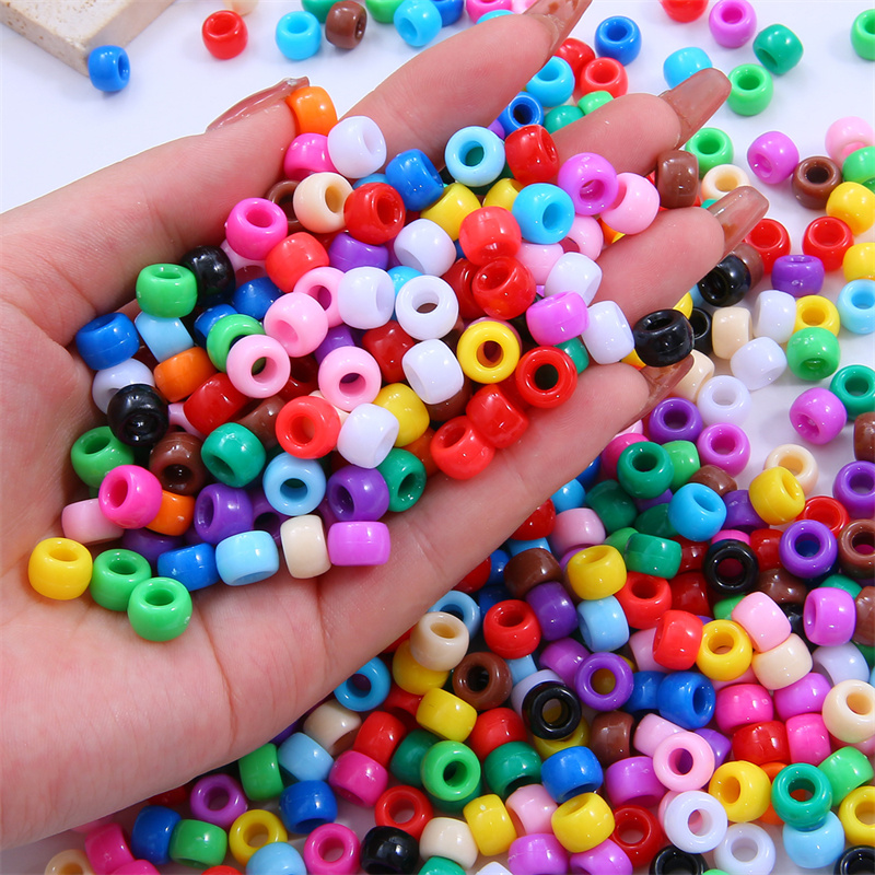 100個入り 6x9mm 大穴 プラスチック アクリル ソリ - Jewelry Making For 5 Year Old のレビューと価格