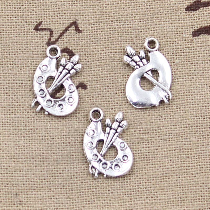20 個チャームビデオプレート 16 × 12 ミリメートル - Jewelry Making Videos のレビューと価格