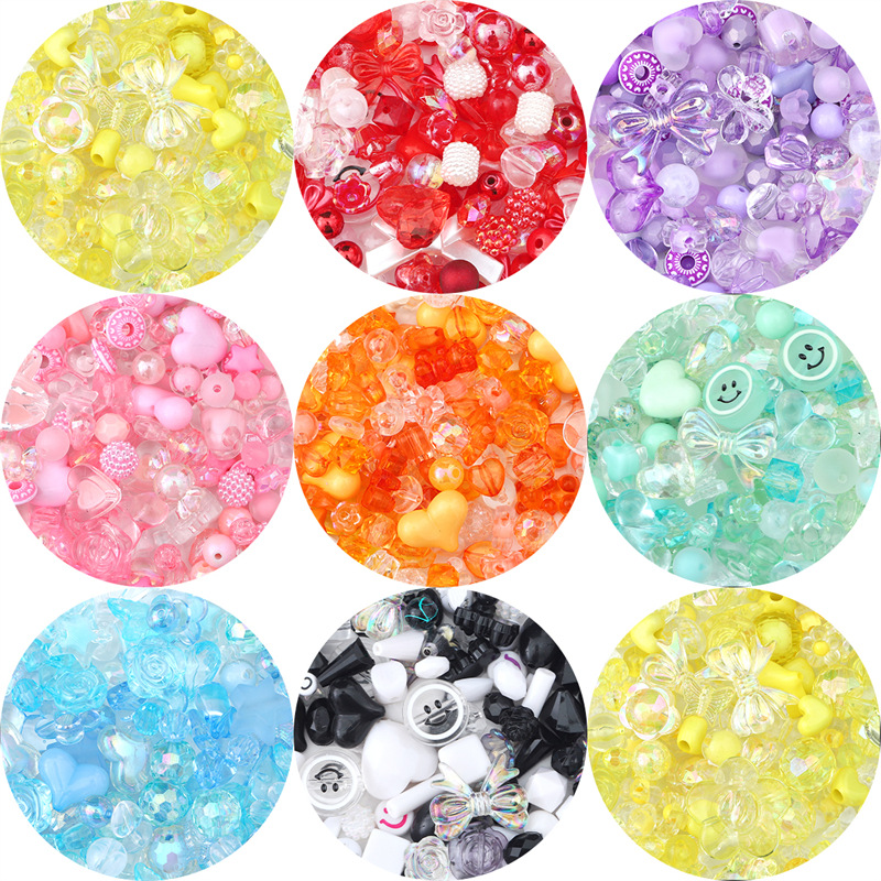 新しい混合ヴィンテージバロックアクリルビーズスタイル春の色子 - Jewelry Making For 5 Year Old のレビューと価格