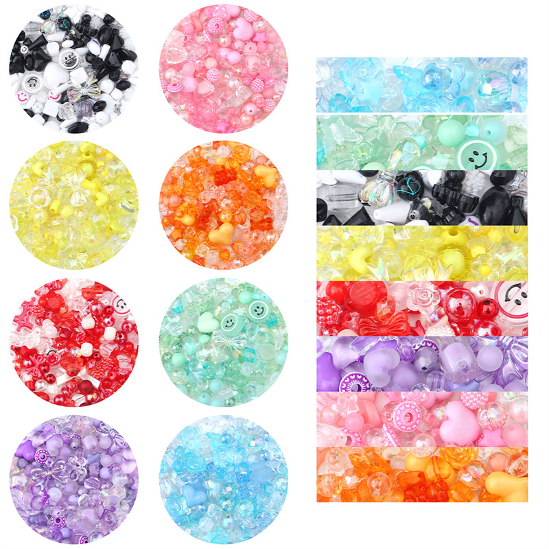 新しい混合ヴィンテージバロックアクリルビーズスタイル春の色子 - Jewelry Making For 5 Year Old のレビューと価格
