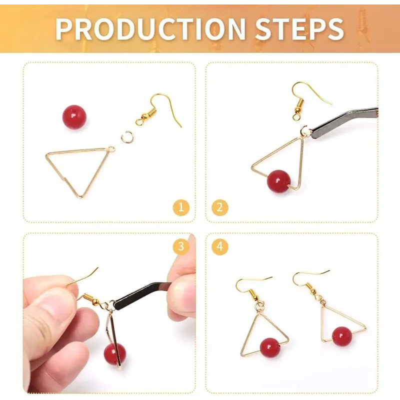 100/500 個 DIY イヤリング所見イヤリングクラスプ - Jewelry Making Accessories のレビューと価格