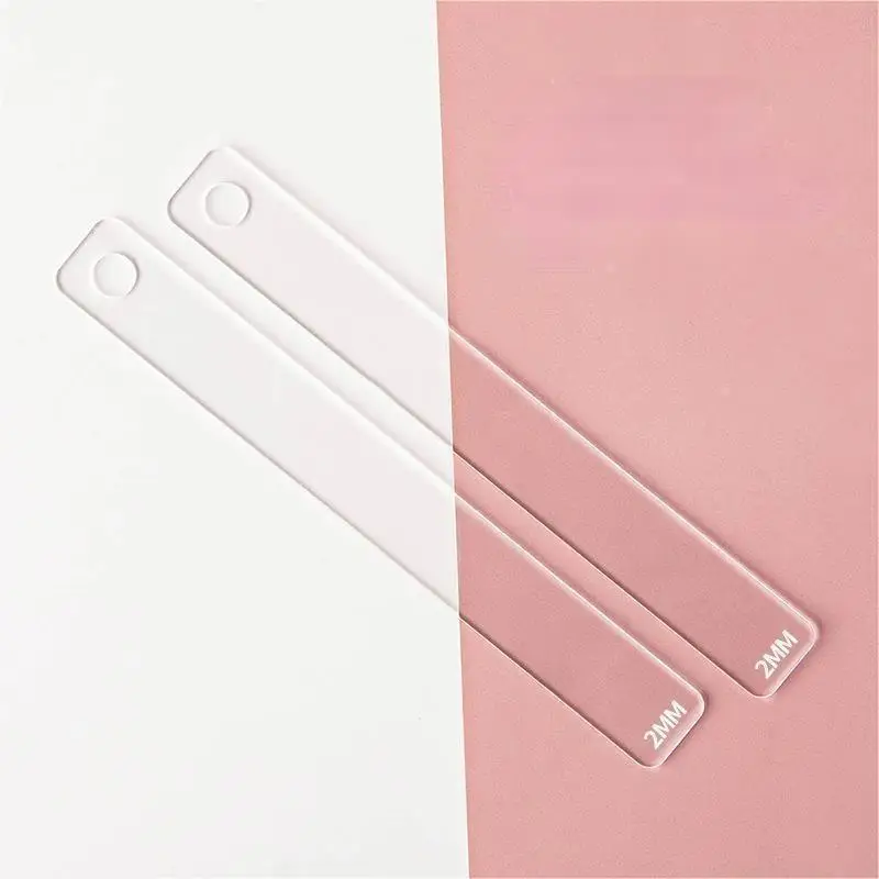 10 個粘土定規アクリルソフト陶器ポリマー粘土厚さ定規ローラ - Jewelry Making Guide のレビューと価格