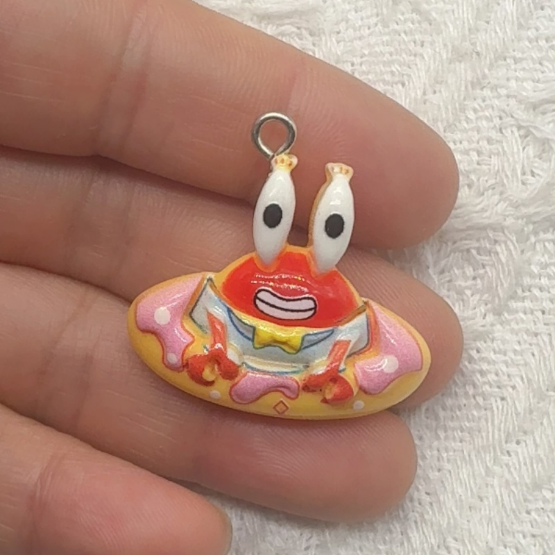 10個入り漫画風樹脂ペンダント、DIYジュエリー製作イヤリン - Jewelry Making Accessories のレビューと価格
