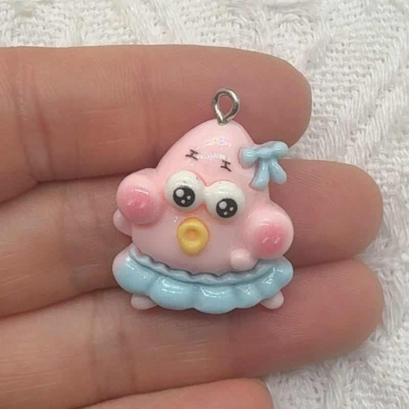 10個入り漫画風樹脂ペンダント、DIYジュエリー製作イヤリン - Jewelry Making Accessories のレビューと価格