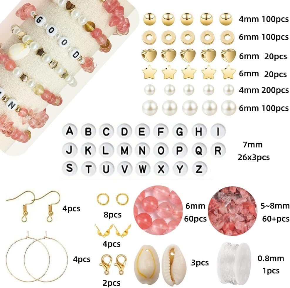 DIY ジュエリー作成用品キット火山チェリークォーツ天然石ビ - Jewelry Making Party For Adults のレビューと価格