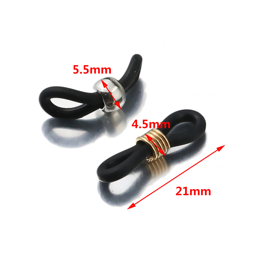 眼鏡チェーン用ゴムエンド,20個,眼鏡ホルダー,ネックレスチ - Jewelry Making Glasses のレビューと価格