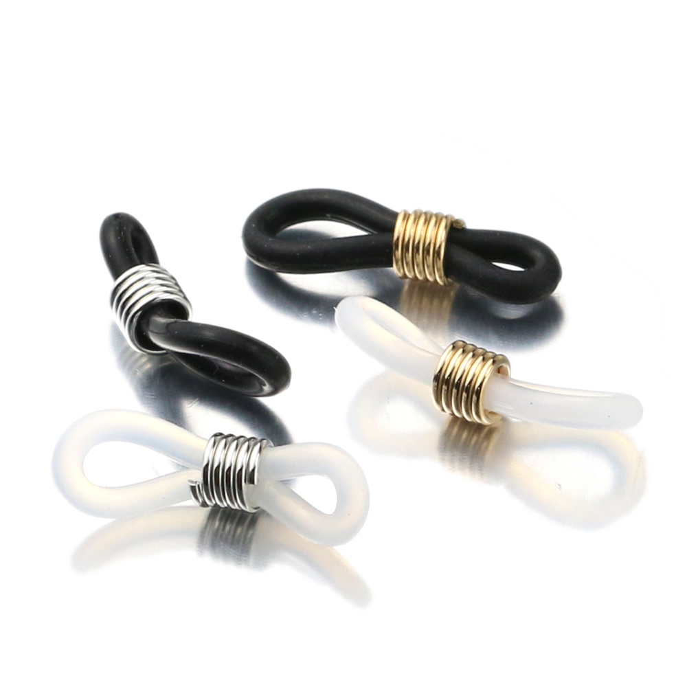 眼鏡チェーン用ゴムエンド,20個,眼鏡ホルダー,ネックレスチ - Jewelry Making Glasses のレビューと価格